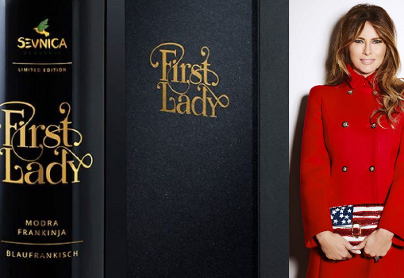First Lady Wine Inspired in Melania Trump Launched by Slovenian Winemakers