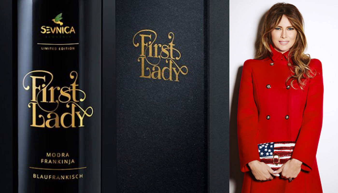 First Lady Wine Inspired in Melania Trump Launched by Slovenian Winemakers