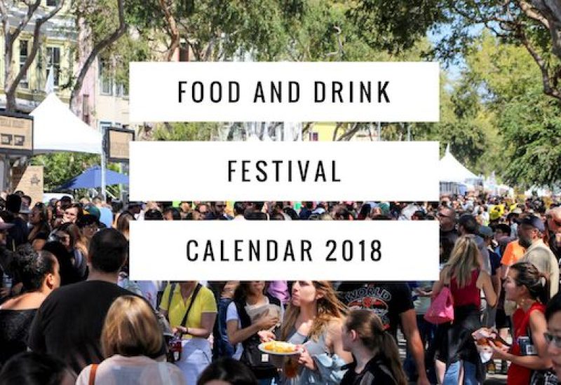 Food and Drink Calendar 2018