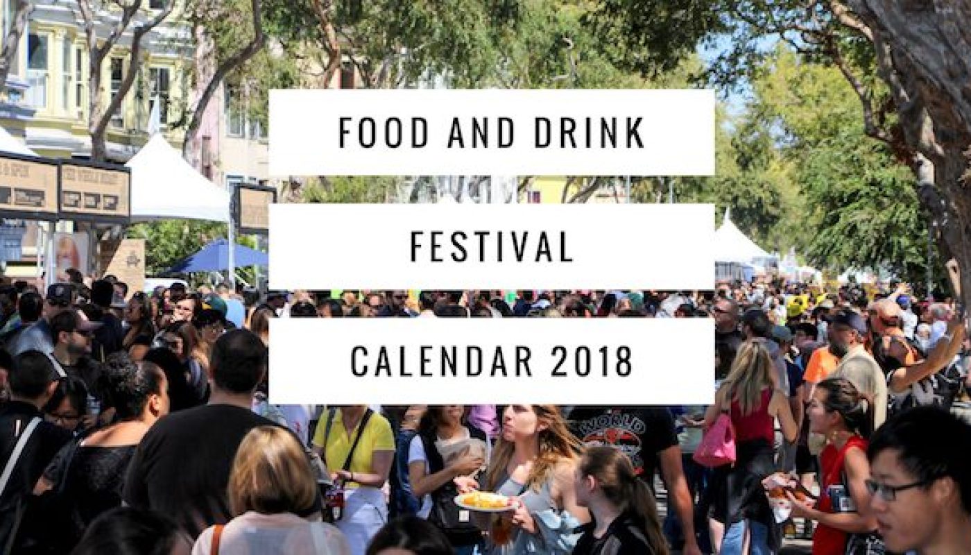 Food and Drink Calendar 2018