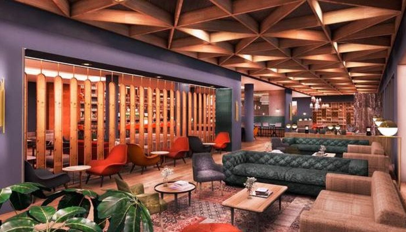 Front of House Lobby View Hyatt Dublin Hotel