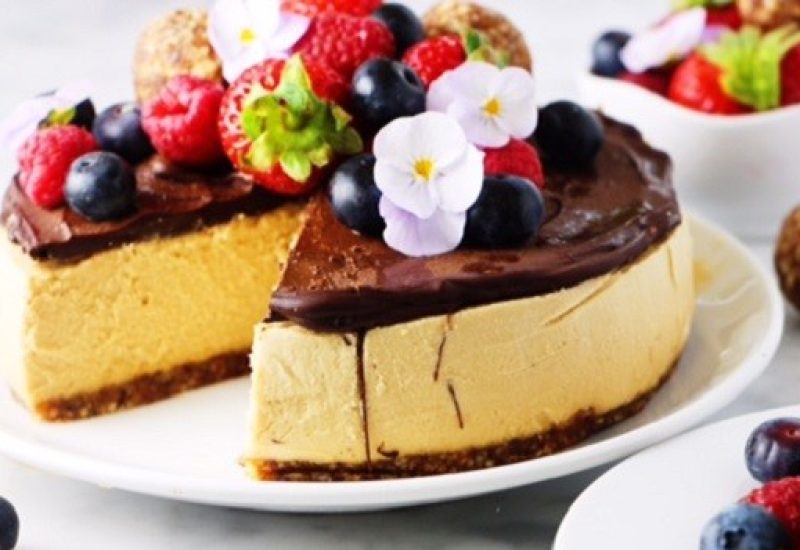Salted Caramel Cheesecake Recipe The Goodfood Goddess