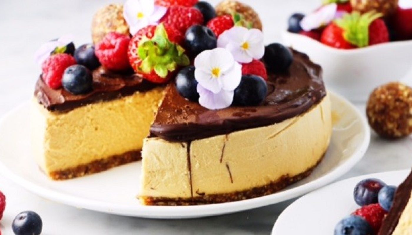 Salted Caramel Cheesecake Recipe The Goodfood Goddess