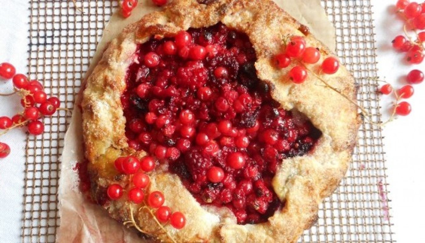Red Berry Galette Recipe by Anna-Jane Kingston