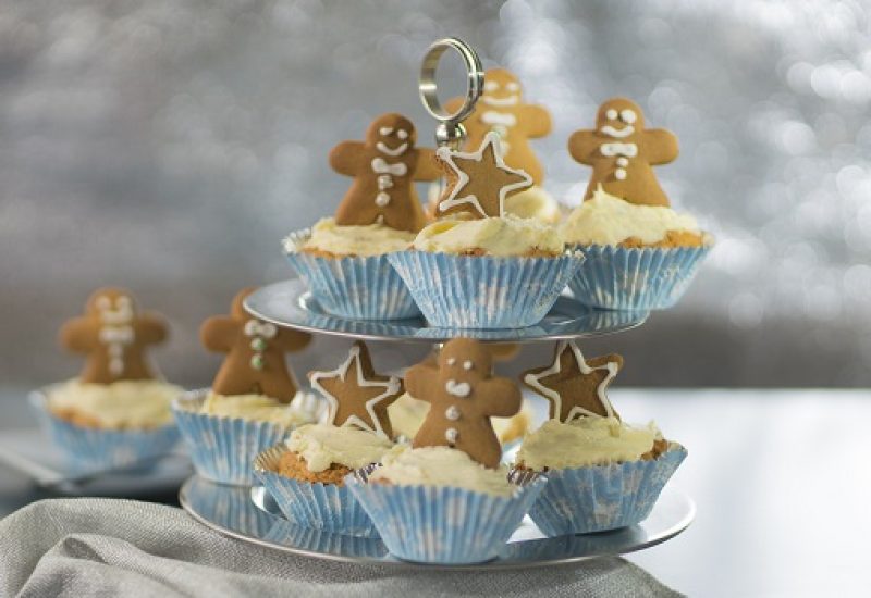 Gingerbread Cupcakes Recipe by Siúcra & Catherine Fulvio
