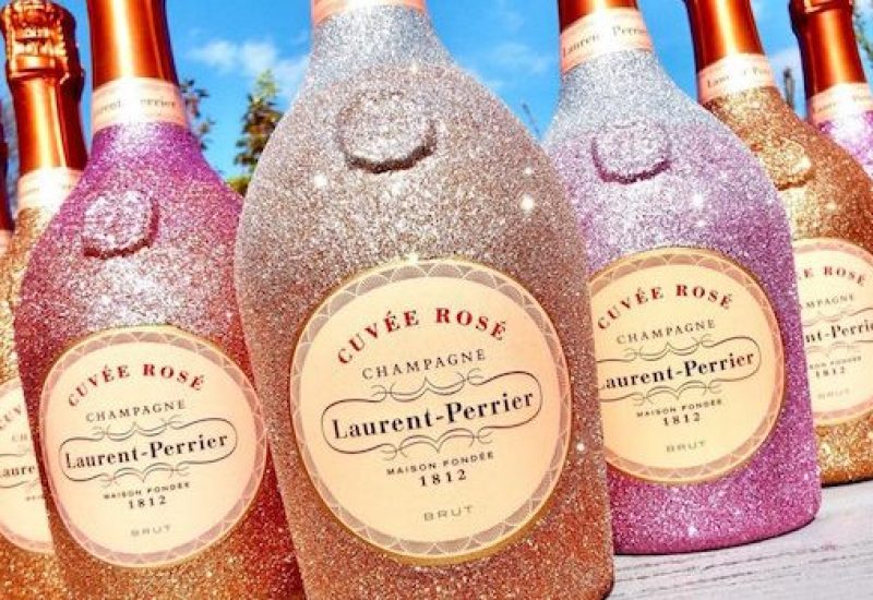 Glitter Bottles Alcohol Prosecco Gin