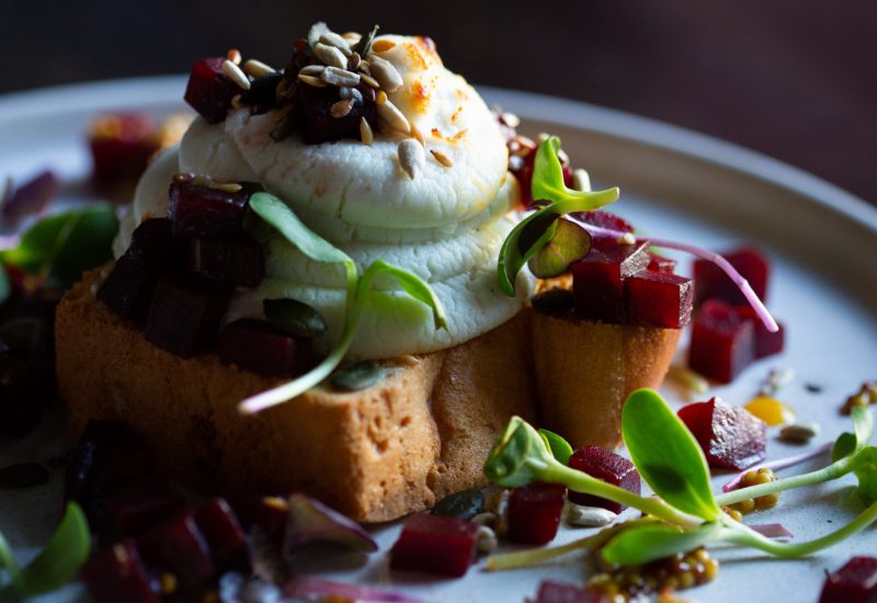 Goats Cheese and Beetroot, Barnacles Bar & Kitchen (pic Anita Murphy)