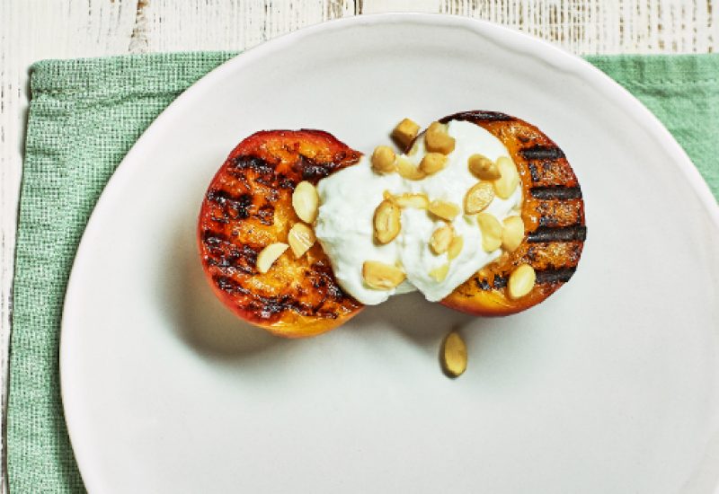 Griddled Almond Nectarine