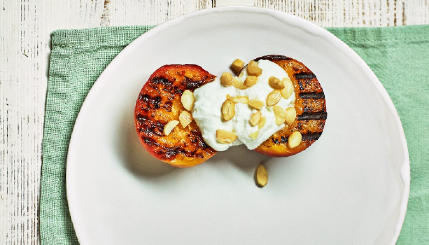 Griddled Almond Nectarine