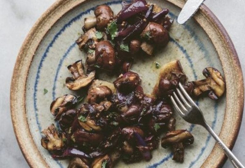 Griddled Mushrooms