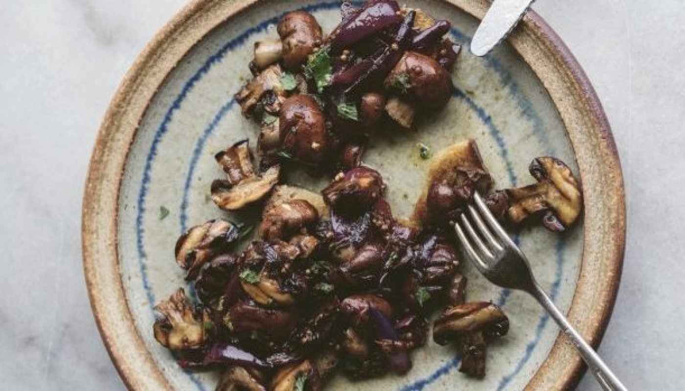 Griddled Mushrooms