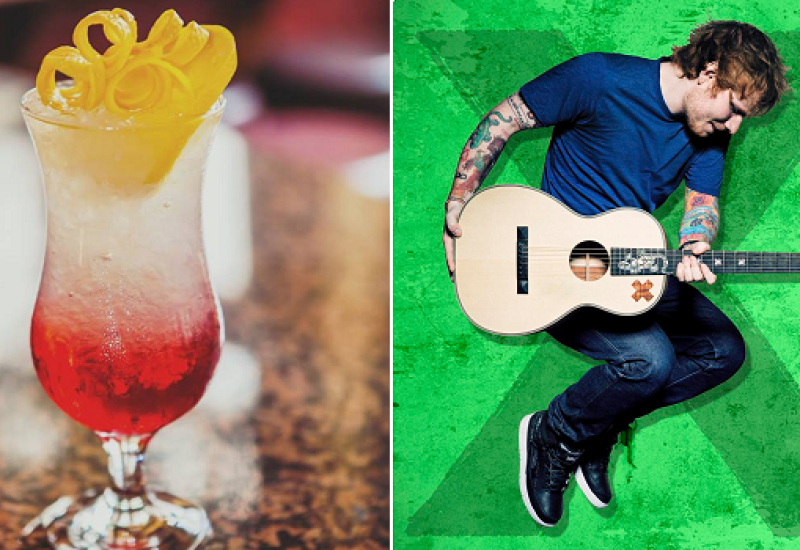 Guess what's in the Ed Sheeran Cocktail Created by The Front Door Pub in Galway