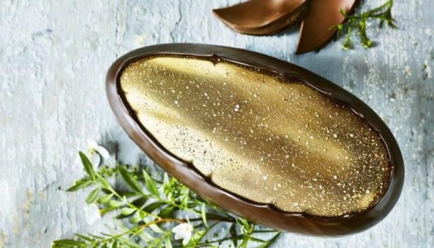 Hand Decorated Belgian Milk and Dark Chocolate Egg €30