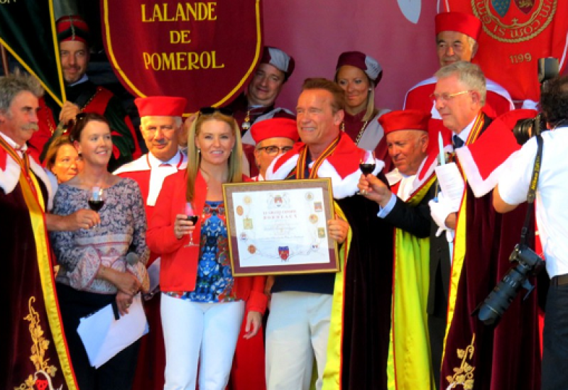 He'll be Back... to Bordeaux: Arnold Schwarzenegger Made Ambassador of Major Wine Region