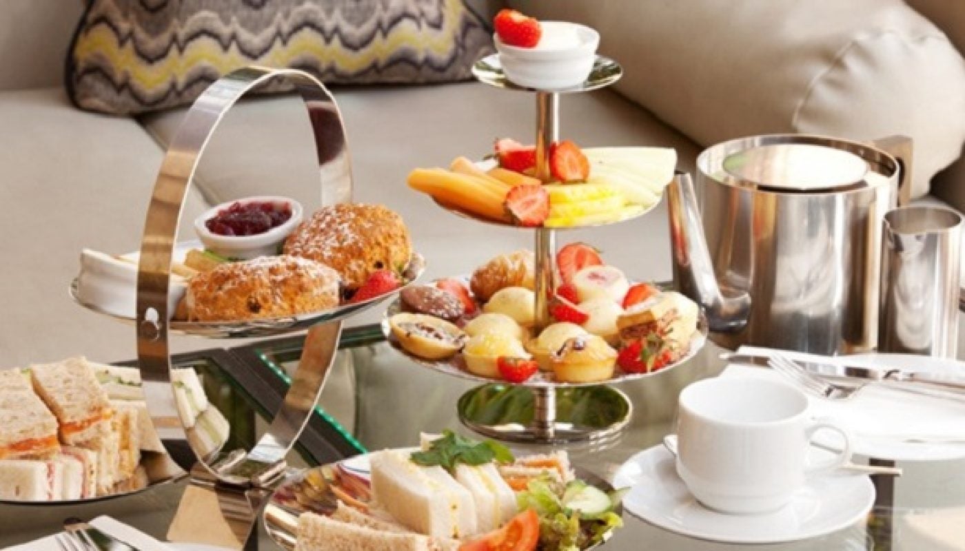 Herbet Park Hotel Sparking Afternoon Tea