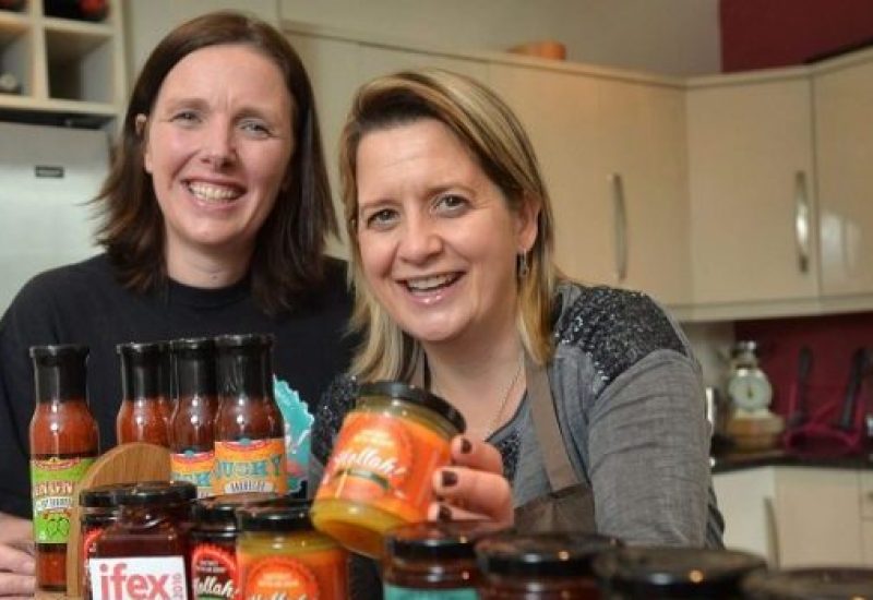 Trudy and Paula of Hollah Preserving