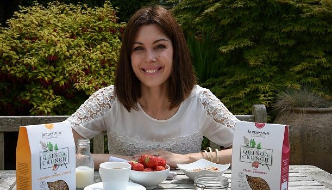 Erica Sheehan of Homespun Quinoa Crunch