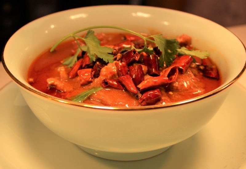 Sliced Beef with Dry chilli and Chinese Spices Recipe By Shucheng Yu From The Old Post Office Restaurant
