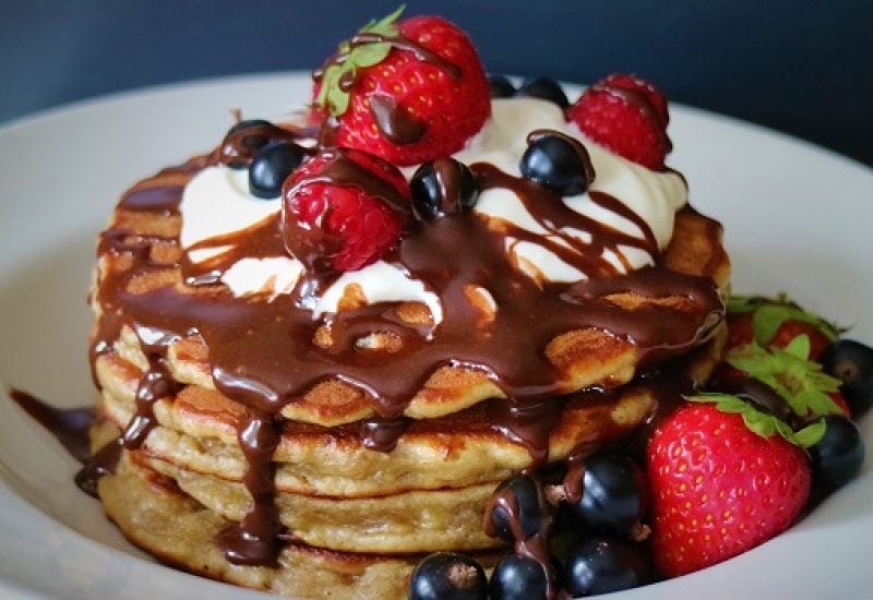 Banana & Peanut Butter Protein Pancakes Recipe By My Nutrition Ireland