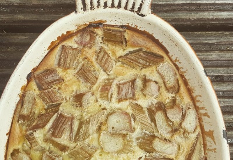 Vanilla and Rhubarb Clafoutis Recipe from Properfood.ie