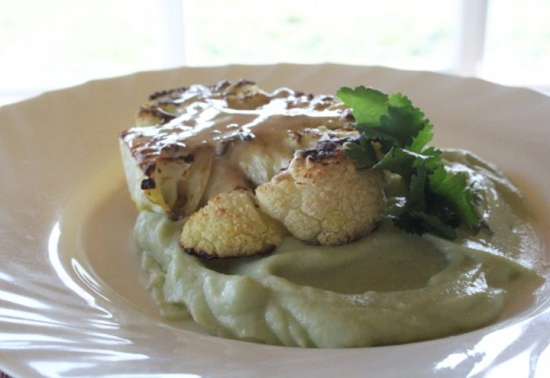 Vegetarian Cauliflower Steak Recipe by Carmel Hall