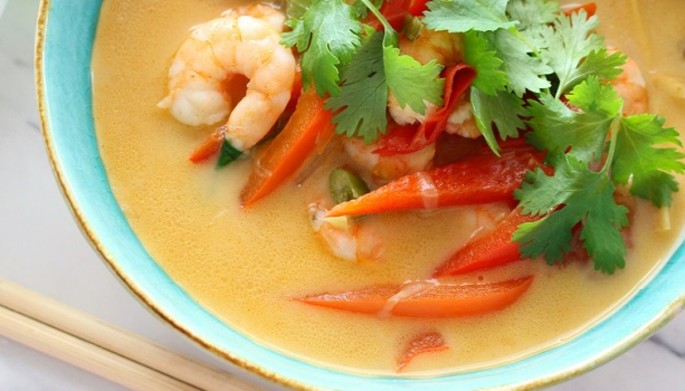 Coconut Prawn Curry Recipe by The Wonky Spatula
