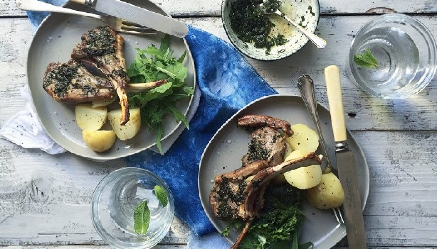 Mint Marinaded Lamb Chops Recipe Video by Jette Virdi