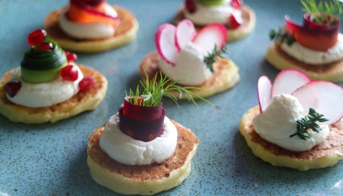 Festive Blinis Recipe By Chef Jeeny Maltese