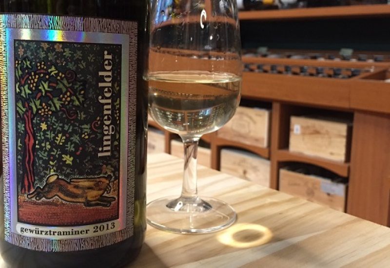 Wine Wednesday pick from O’Briens: Lingenfelder Hare Label Gewürztraminer 2013