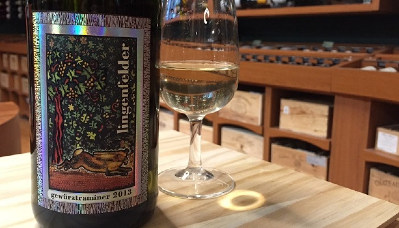 Wine Wednesday pick from O’Briens: Lingenfelder Hare Label Gewürztraminer 2013