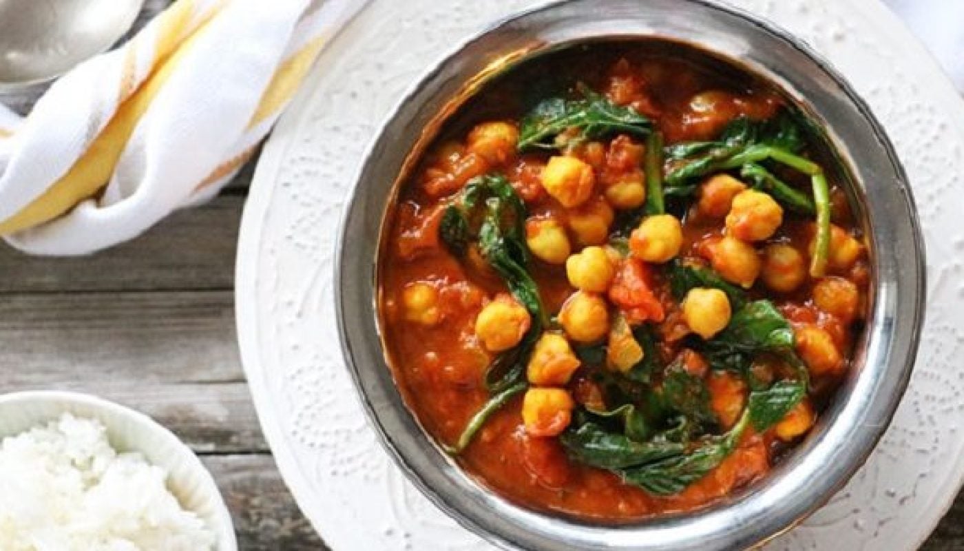 Indian Spiced Chickpea Curry Recipe