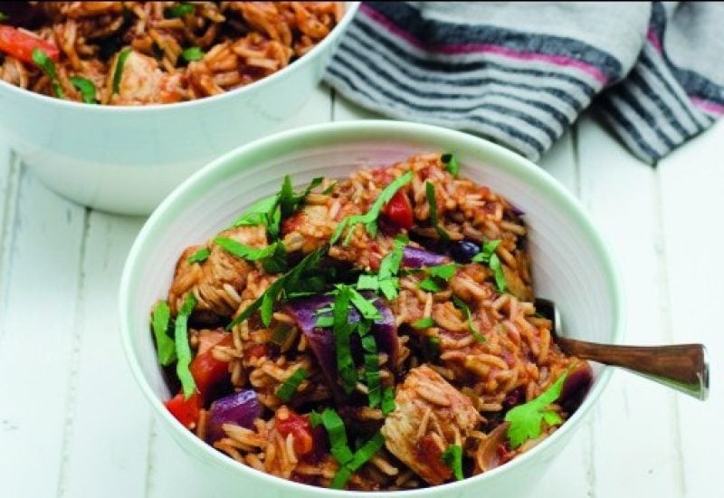 Jambalaya Chicken, Enjoy! Cookbook, Sheila Kiely