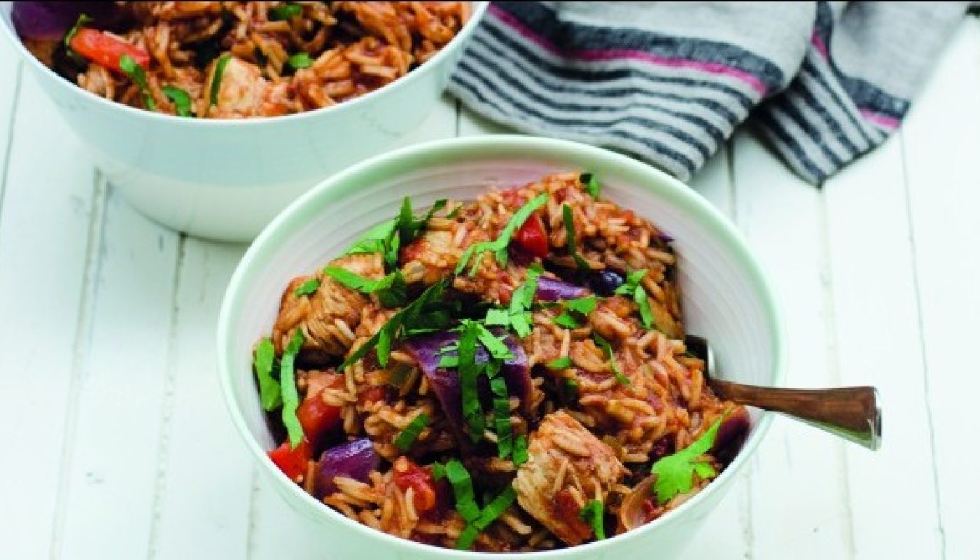Jambalaya Chicken, Enjoy! Cookbook, Sheila Kiely