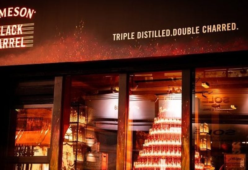 Jameson Black Barrel Pop Up (1)