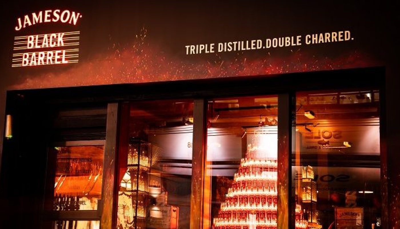 Jameson Black Barrel Pop Up (1)