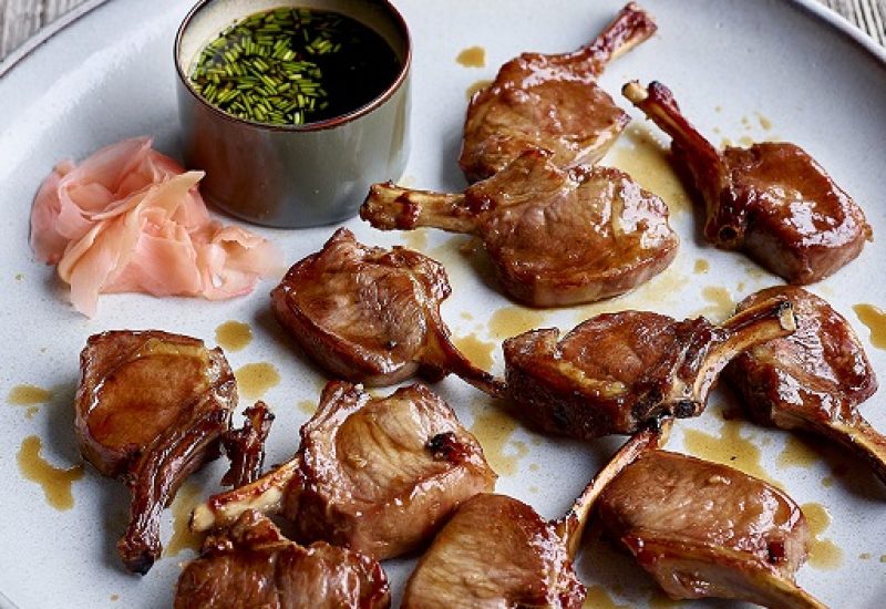 Japanese-style Caramelized Lamb Cutlets (1)