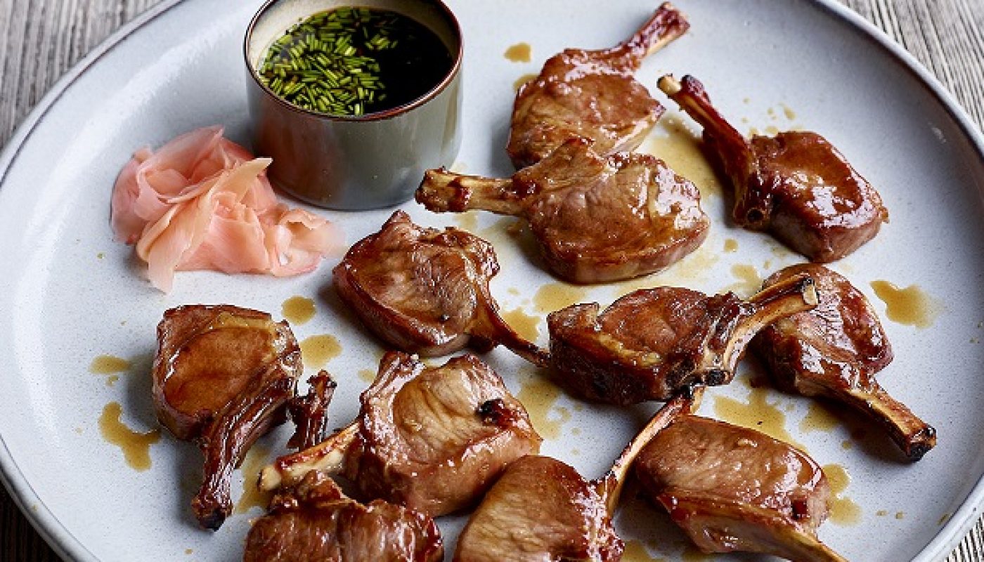 Japanese-style Caramelized Lamb Cutlets (1)