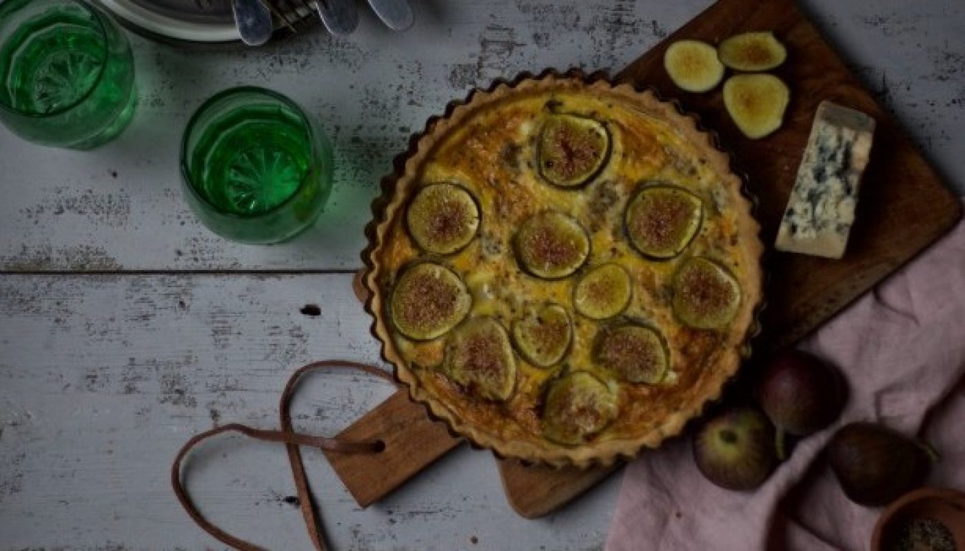 Jette Virdi Crozier Cheese and Fig Tart