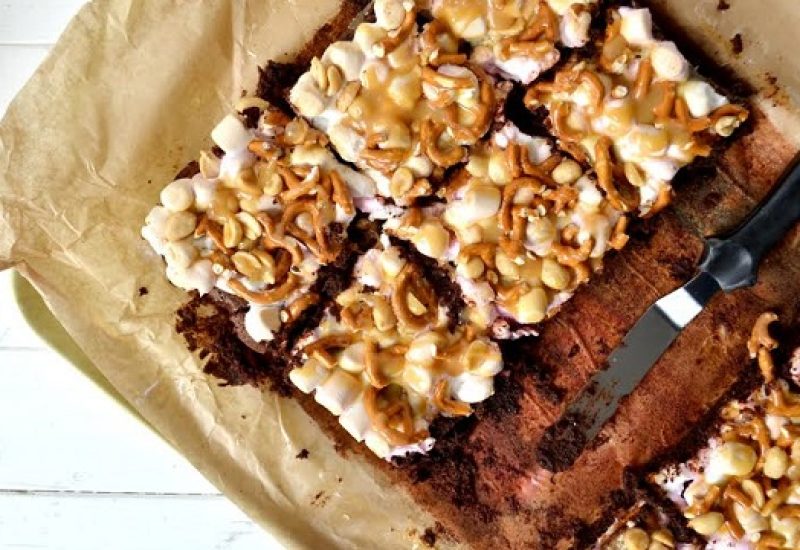 Junk Food Brownies Recipe by Hazel Sheehan