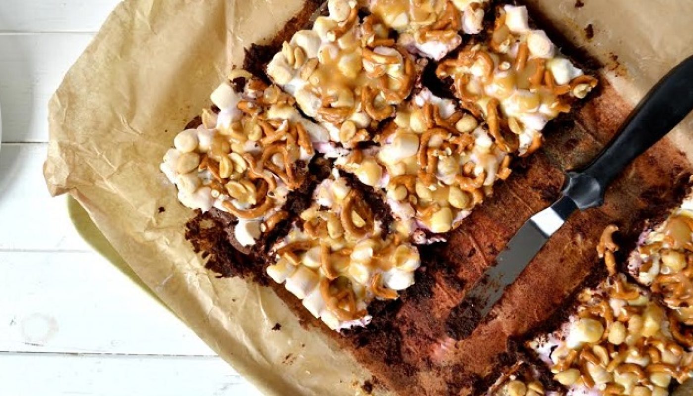 Junk Food Brownies Recipe by Hazel Sheehan
