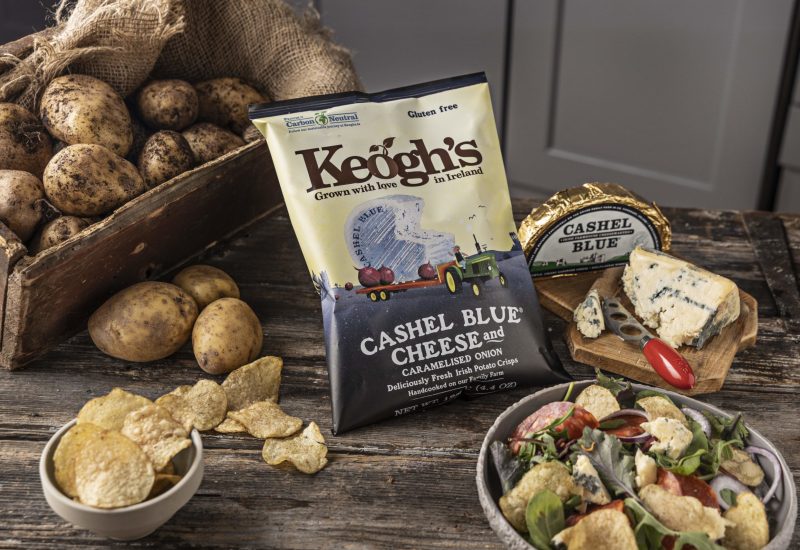 Keogh Crisps New Blue Cheese Flavour