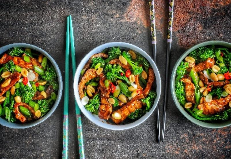 Ginger Marinated Irish Grass Fed Sirloin of Beef Recipe From BOWLS By Chef Kwanghi Chan