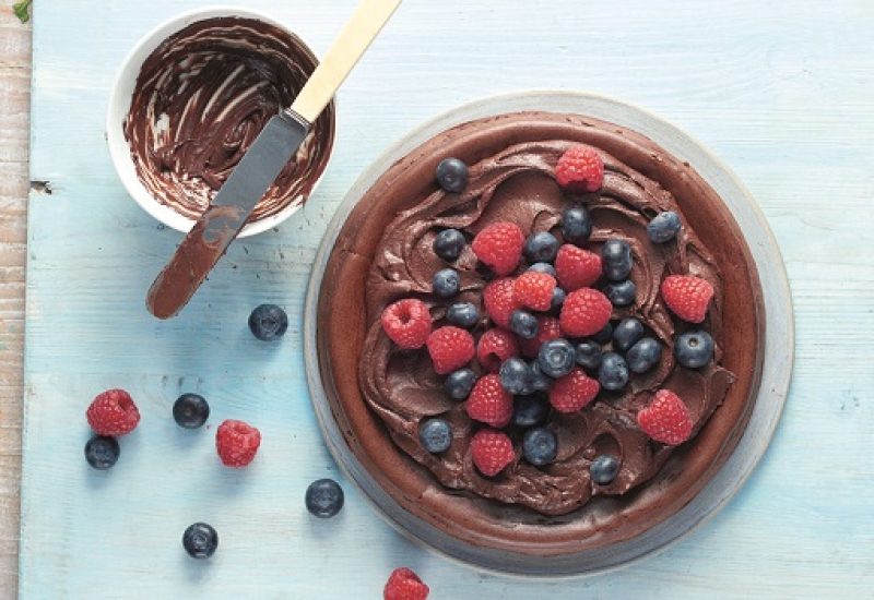 Chestnut Chocolate Cloud Cake Lizzie Loves Healthy