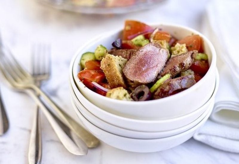 Lamb Panzanella Recipe TastyEasyLamb