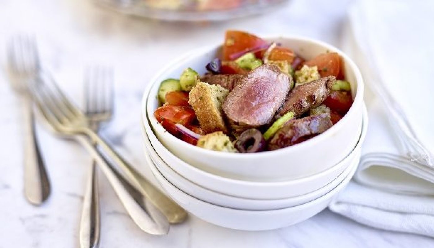Lamb Panzanella Recipe TastyEasyLamb