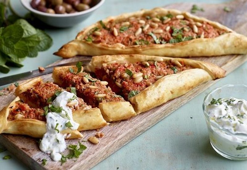 Lamb Pides with Tomatoes and Yogurt Dressing (1)