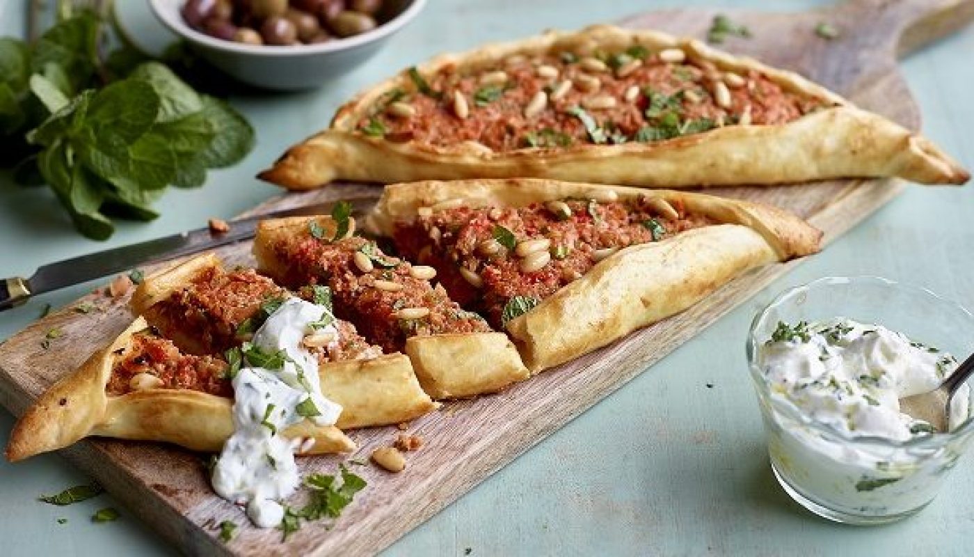 Lamb Pides with Tomatoes and Yogurt Dressing (1)