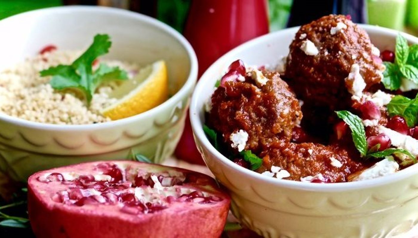 Lamb, Mint & Feta Cheese Meatballs Recipe
