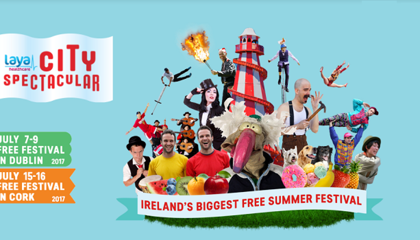 Laya Healthcare's City Spectacular Comes Back to Dublin and Cork this July