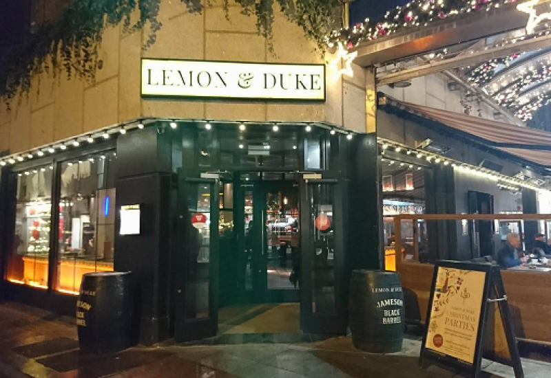 Lemon & Duke Bar Review
